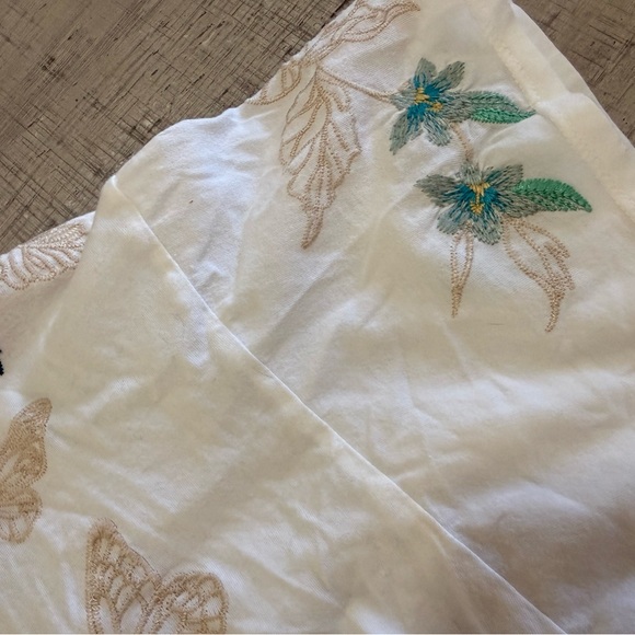 Johnny Was Lorne Embroidered Polo Shirt, J13521-5 Size M - Picture 10 of 16